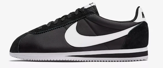 Nike Classic Cortez Nylon für 51€ - flacher Sneaker aus hochwertigem Leder