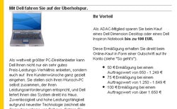 Neuer Dell ADAC Rabatt