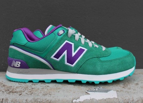 Preisfehler? NEW BALANCE WL574 GRÜN/LILA für 39,95 €