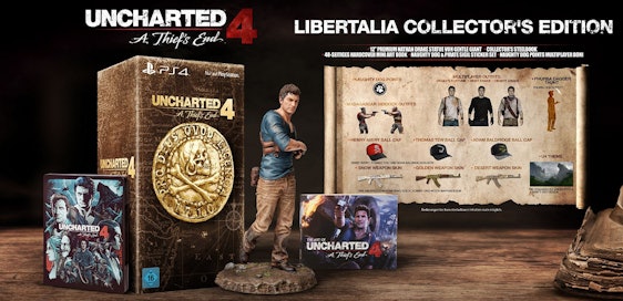 Uncharted 4: A Thief's End Libertalia Collector's Edition für 52€