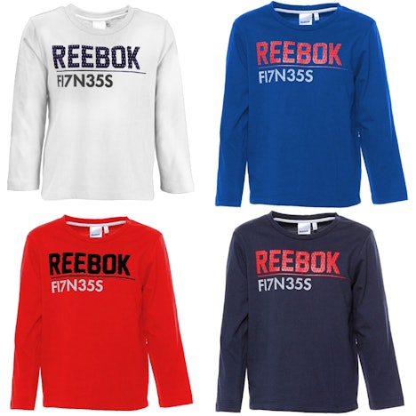 Reebok Kinder Jungen Mädchen Longsleeve Sweatshirt für nur 5€ + VSK