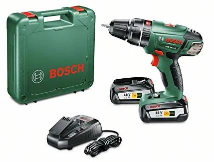 Bosch PSB 18 LI-2 Akkuschrauber für 125€ - mit Koffer und 2,5 Ah-Akku