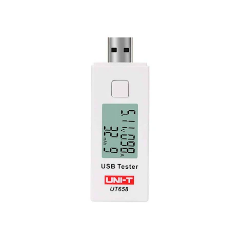 UNI-T UT658 USB Tester Voltmeter Amperemeter Digital LCD Spannung Monitor Strom Meter Kapazität Tester