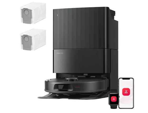 roborock Qrevo S Pro Set Saugroboter mit Wischfunktion, 18.500 Pa Saugkraft
