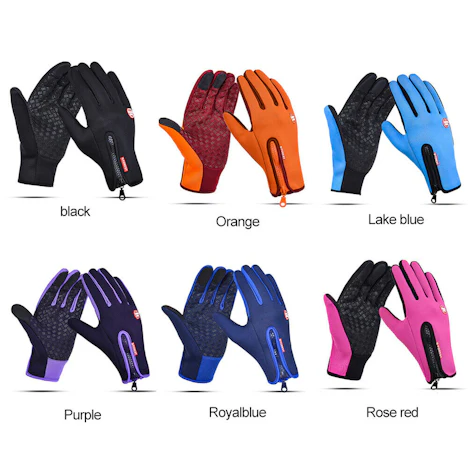 Fahrradhandschuhe Damen/Herren - Warm, Touchscreensensibel