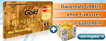 gebührenfrei kreditkarte