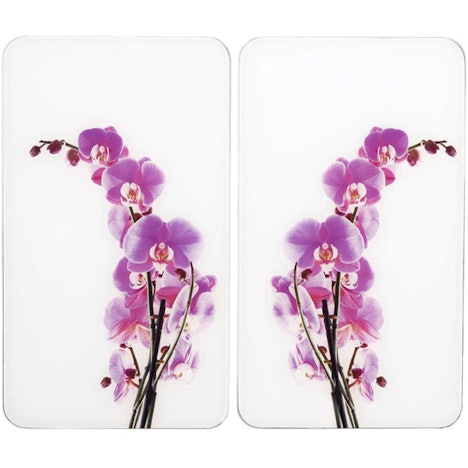 Wenko Abdeckplatten 2er Set Orchideenblüte: Spart 3,07€