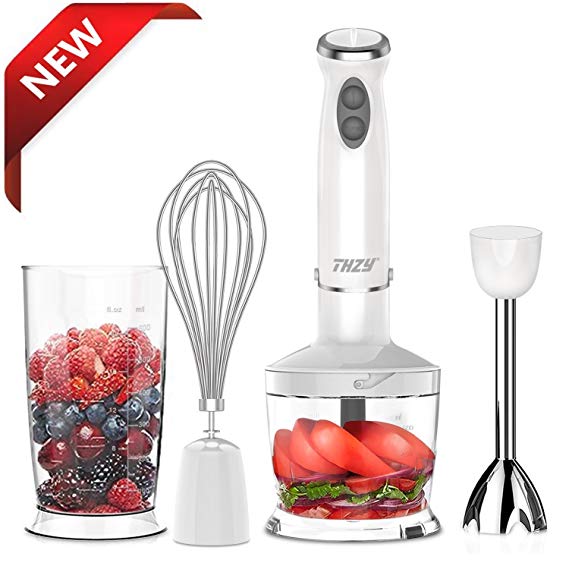 4in1 Pürierstab zum Mixen, Pürieren, Zerkleinern etc.