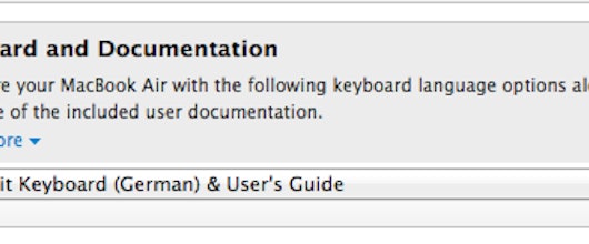 Macbook mit deutscher Tastatur bestellen