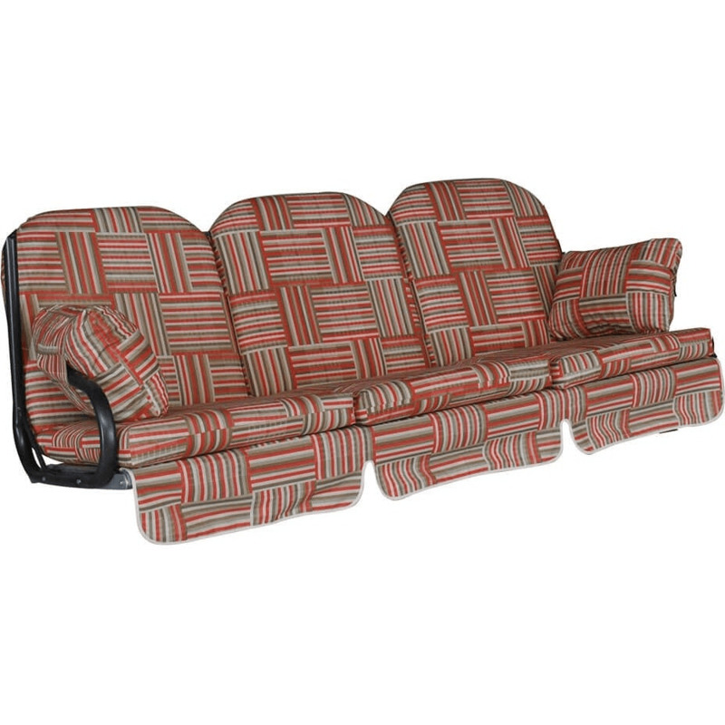 Angerer Deluxe Schaukelauflage für 3-Sitzer 180 x 50 cm Modena rot mit 68,37€ Preisnachlass