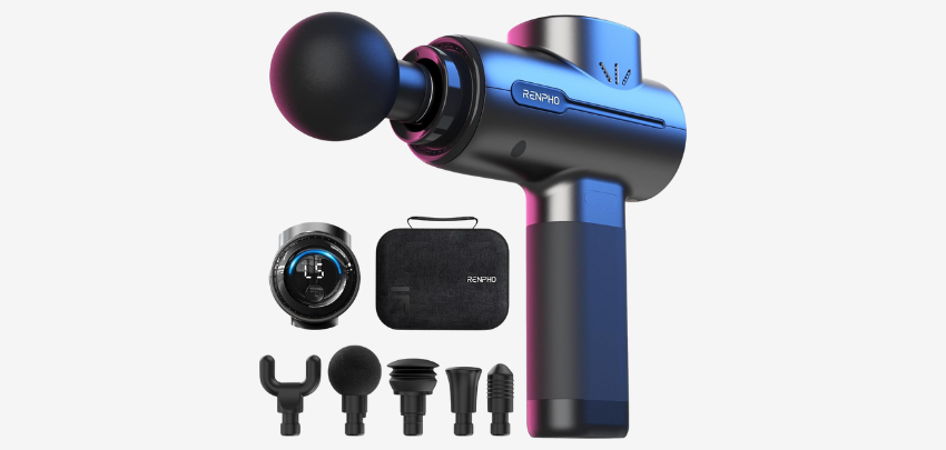 Renpho Massagepistole für 87€ - körperweit einsetzbar, leise Technologie, ergonomisches Design