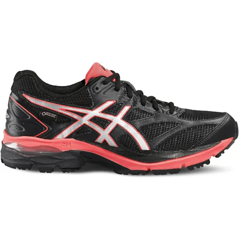 Asics Gel-Pulse 8 G-TX Women black/silver/flash coral mit 25% Ersparnis