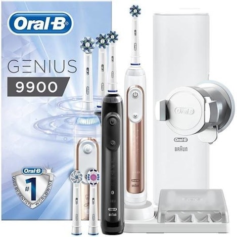 Oral-B Genius 9900 für 140€ - elektrische Zahnbürste mit 2. Handstück