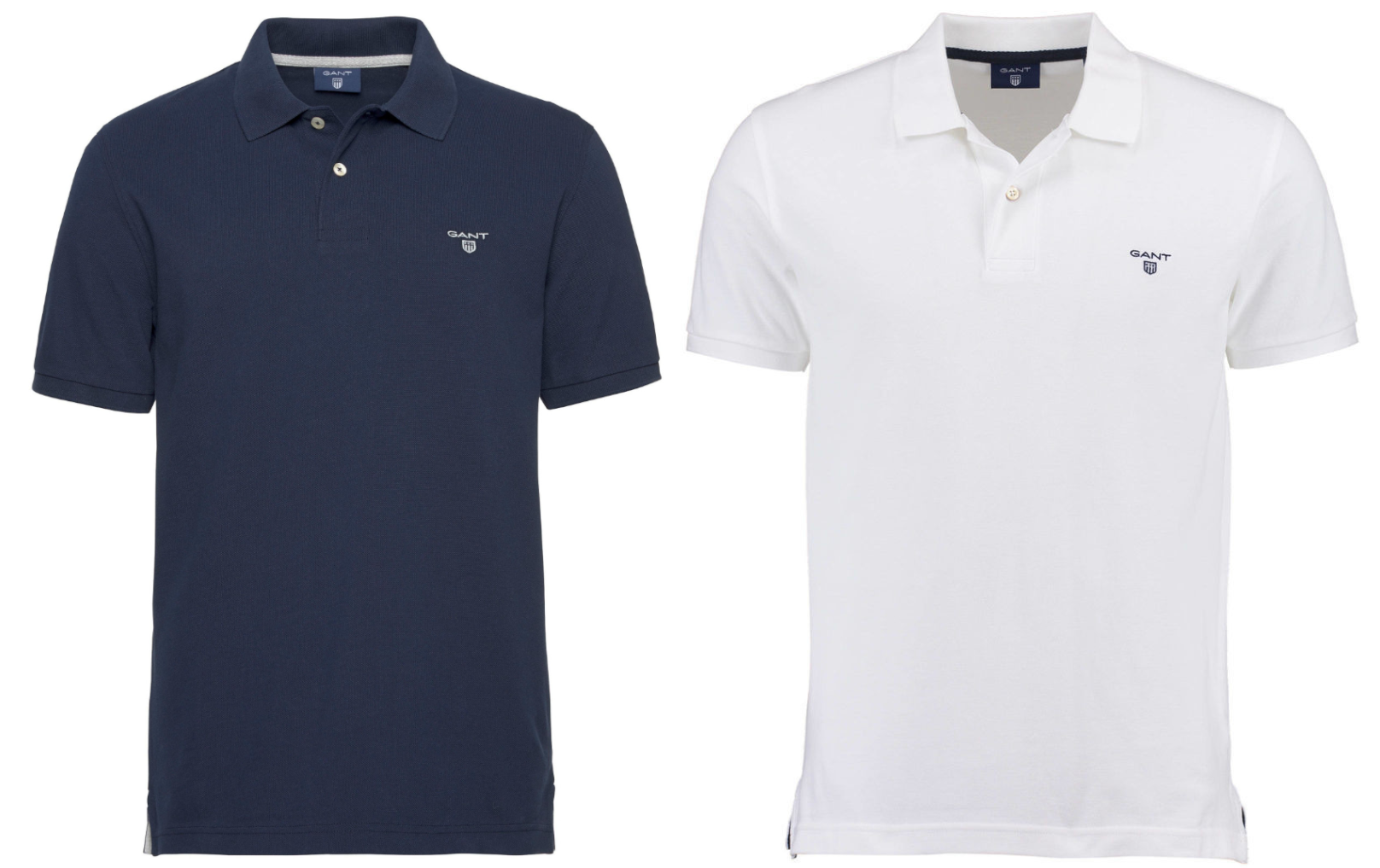 2er-Pack Gant The Summer Pique für 80€ - Herren-Poloshirts in verschiedenen Farben und Größen