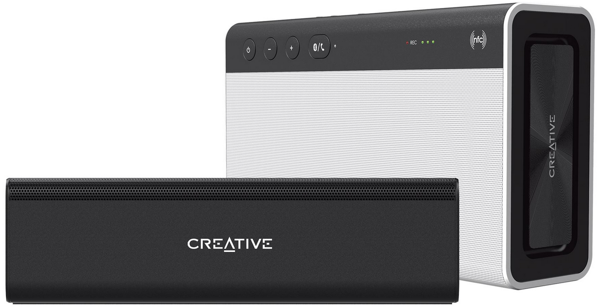 Creative Sound Blaster Roar 2 für 99€ - mobiler Bluetooth-Lautsprecher mit NFC, AAC, aptX und integriertem Subwoofer