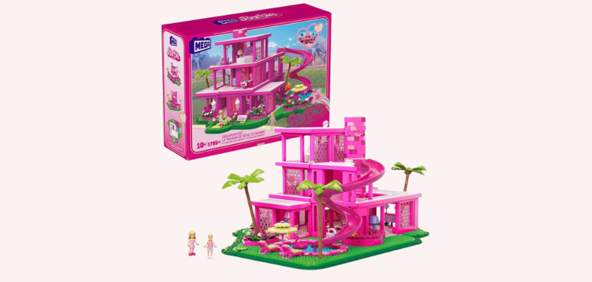 Barbie Puppenhaus für 40€ 👱‍♀️ - Film-Nachbildung, 4 Puppen, Bausteine-Spaß