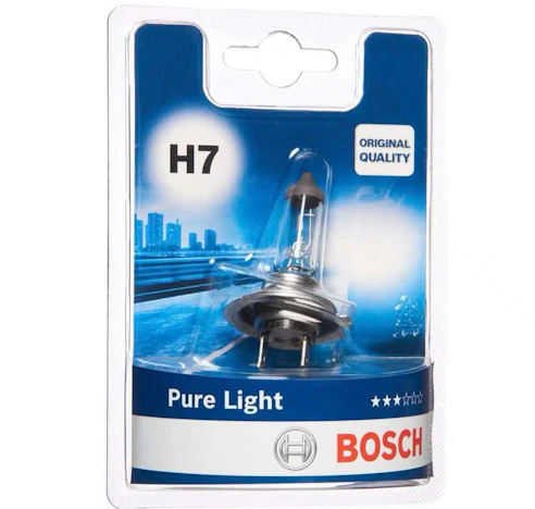 BOSCH Glühlampe Pure Light H7 für 3,29€(statt 8 ,44.€)