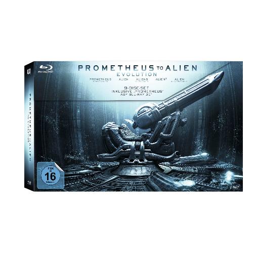Prometheus to Alien: Evolution (Limited Edition + Blu-ray 3D) 9 Blu-rays nur 54,97€ inkl. Versand!
