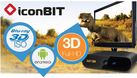 IconBIT XDS73D für 86€ – Mediaplayer mit 3D-Funktion und Android
