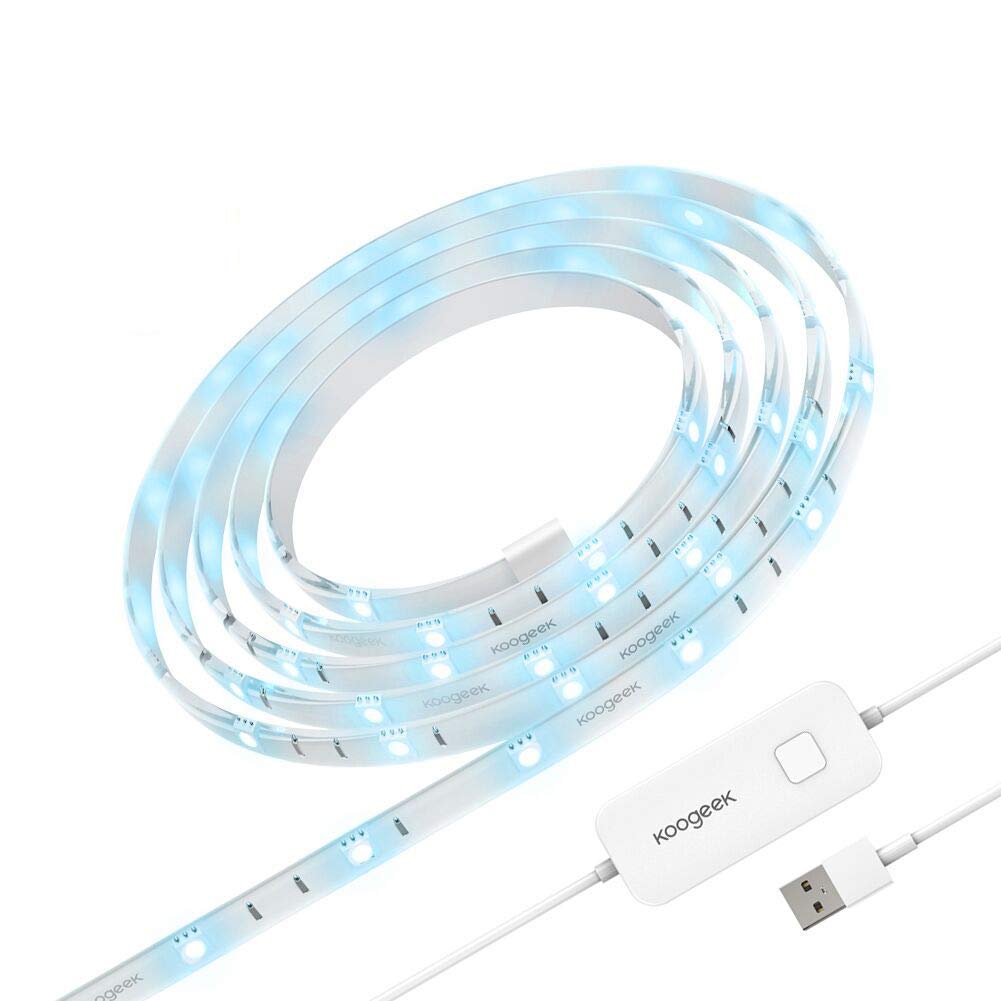 LED Streifen Lichtleiste Funktioniert mit Apple HomeKit 2m 16 Millionen Farben