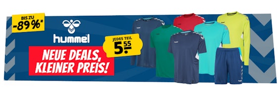 Hummel Tech Move Shorts, Trikot & Longsleeve ab 5,55€ - Größen- und Farbauswahl