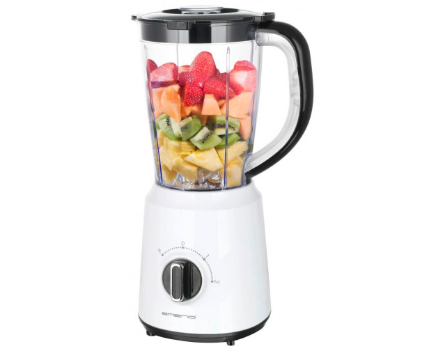Emerio Standmixer BL-124816.2 für 21€ – weißer Mixer mit 1.5l Fassungsvermögen