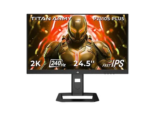 TITAN ARMY P2510S PLUS 24,5 Zoll HDR 4K Gaming Monitor