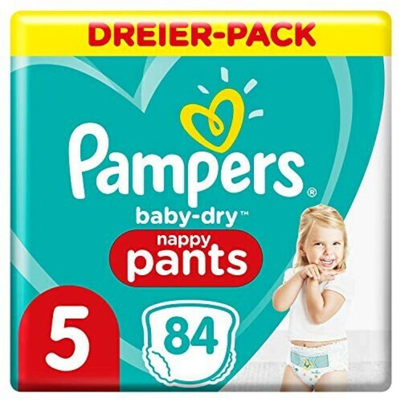 Pampers Baby Dry Pants Gr. 5 (12-17 kg) 84 St. im Angebot: Nur 22,30€ statt 29,90€
