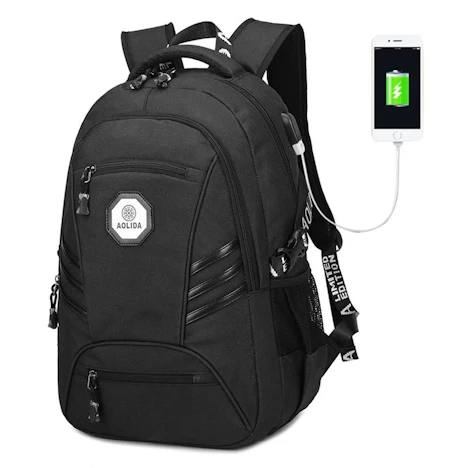 Marsoul 15 Zoll Laptop Rucksack mit USB Ladeanschluss für 15,6€ inkl. Versand