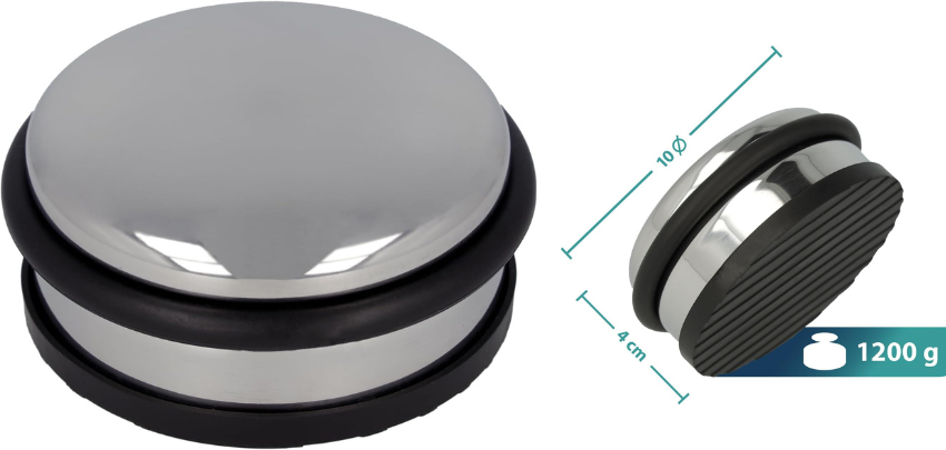 Westcott Türstopper für 2€ - aus Edelstahl, türschonend &amp; rutschfest