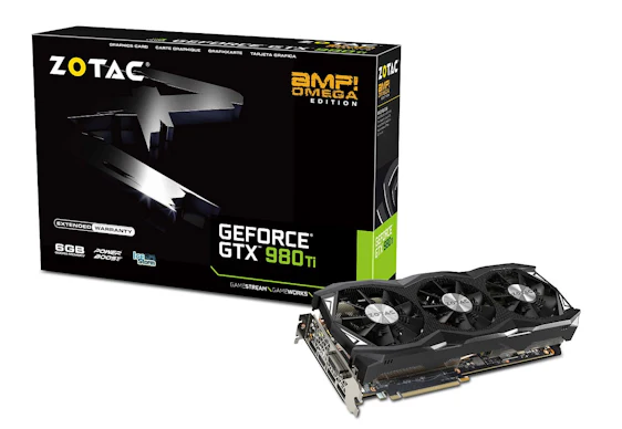 Zotac GeForce GTX 980 Ti AMP Omega Edition für 575€ - Grafikkarte mit 6GB DDR5 + Tom Clancy's The Division