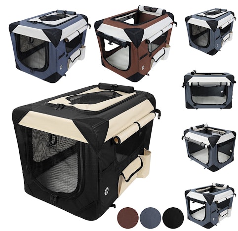 Hundetransportbox HT2059sz1 Schwarz