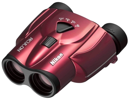 Nikon Aculon T11 8-24x25 Zoom-Fernglas (8- bis 24-fach, 25mm Frontlinsendurchmesser) in rot für 109,- EUR inkl. VSK