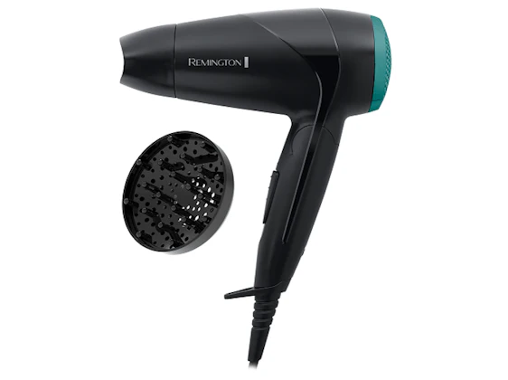 REMINGTON D1500 On the Go Haartrockner Schwarz/Grün (2000 Watt) für 12 EUR inkl. Versand