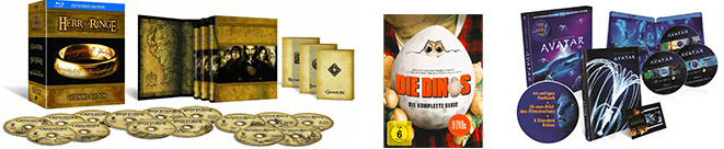 Saturn Entertainment Late Night in der Übersicht - z.B. Avatar – Extended Collector´s Edition: 3 Blu-rays mit Fanbuch - (Blu-ray) für 11,99€