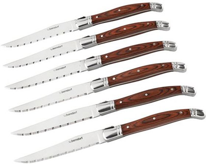 6 Berndorf Steakmesser in Geschenkbox für 34€ bei Mömax