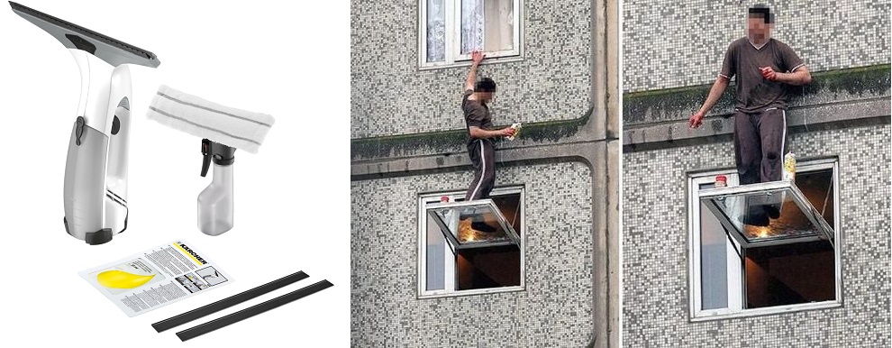 Kärcher WV 71 PLUS Fenstersauger für 39€