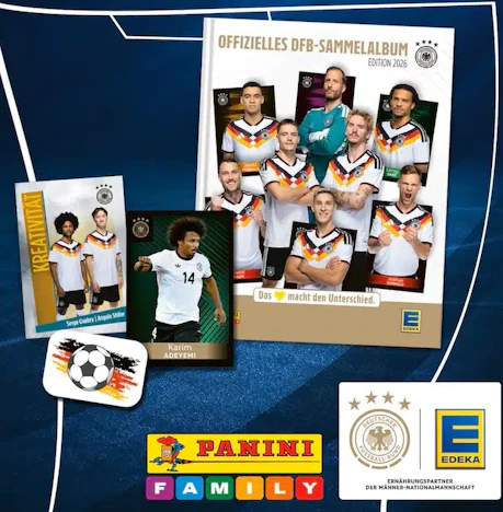 Sammelkartenaktion bei EDEKA passend zur WM