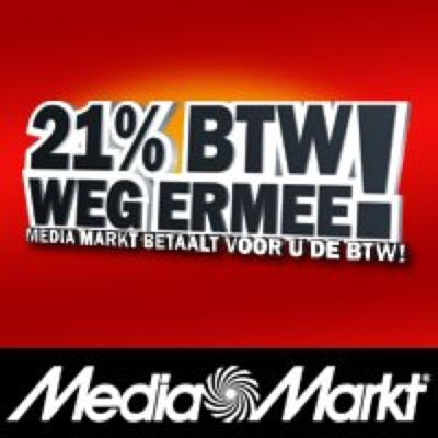 Media markt Holland BTW 21% iPad Mini 276€