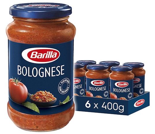 6x 400g Barilla Bolognese für 12€ - Nr. 1 Pastasauce für nur 1,92€ pro Glas