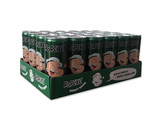 Popeye Energy Drink Pfandfrei 24er Pack für 12,99€
