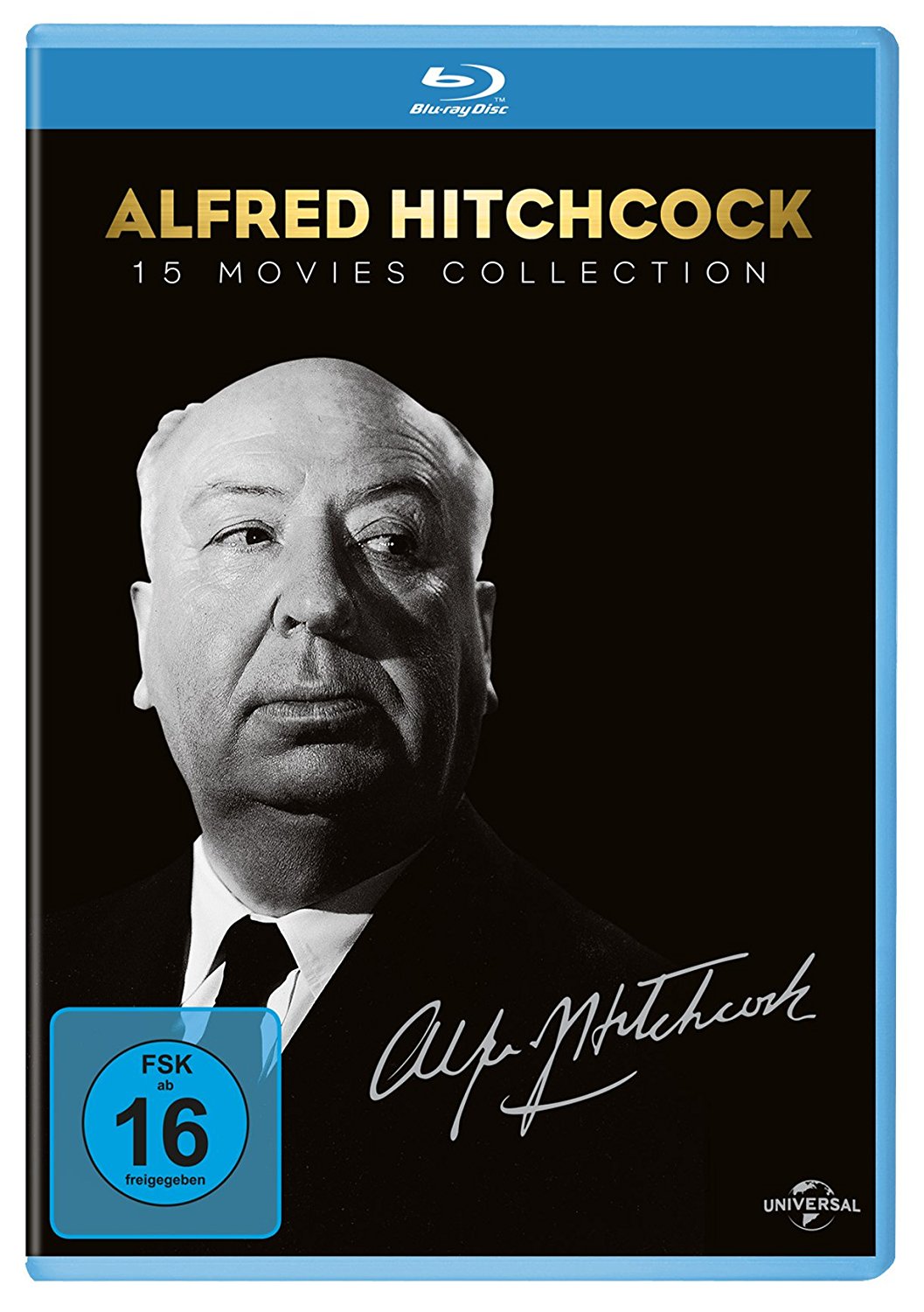 Alfred Hitchcock Collection ( 15 Filme ) auf Bluray für 34€