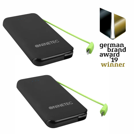 NINETEC NT-610 PowerBank 10.000mAh für 11,99 EUR inkl. Versand