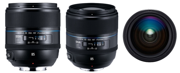 Samsung EX-T85NB für 493€ - Objektiv (85mm, F1,4 ED SSA) für NX Serie  