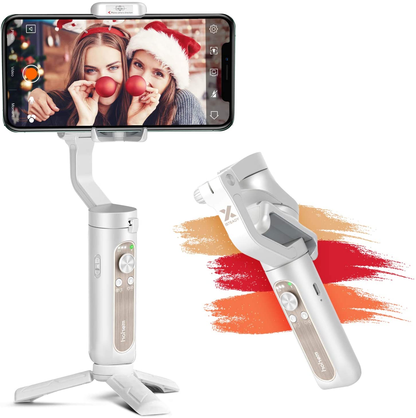 71.2 Euro für Smartphone Gimbal Hohem iSteady X Weiss