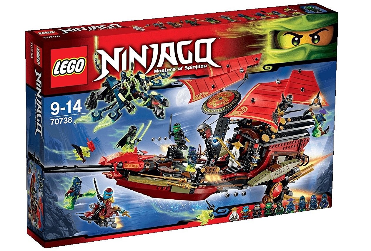Lego Ninjago - Der letzte Flug des Ninja-Flugseglers (70738) für 80€
