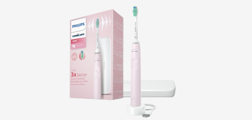 Philips Sonicare 3100 für 35€ - Schalltechnologie, Drucksensor, 14 Tage Akku