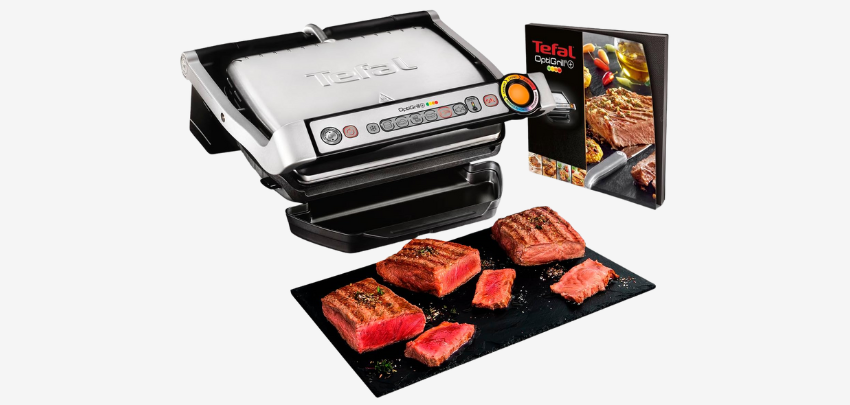 Tefal GC712D Optigrill+ für 110€ – Kontaktgrill mit sechs Temperaturstufen