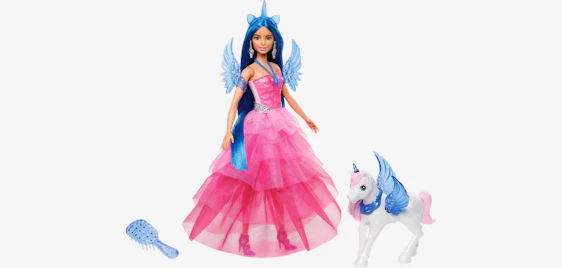 Magischer Einhorn-Zauber! 🦄 Barbie Saphire Puppe mit Einhorn für nur 18€ 🏰