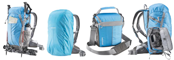 Mantona Elements Outdoor-Rucksack (Kameratasche, Laptoptasche & Stativhalter) für 99€ bei Amazon